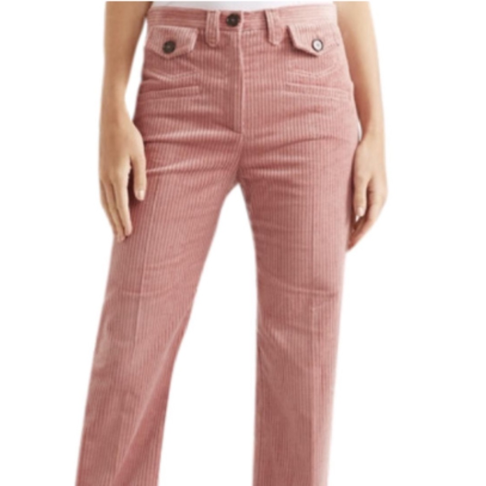 Dusty Rose Bootcut Corduroy - Picture 2 of 3